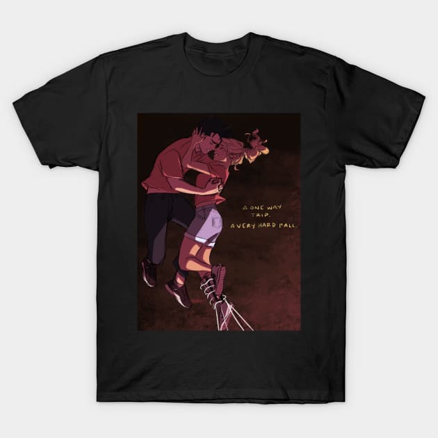 A Very Hard Fall T-Shirt by vvivaa